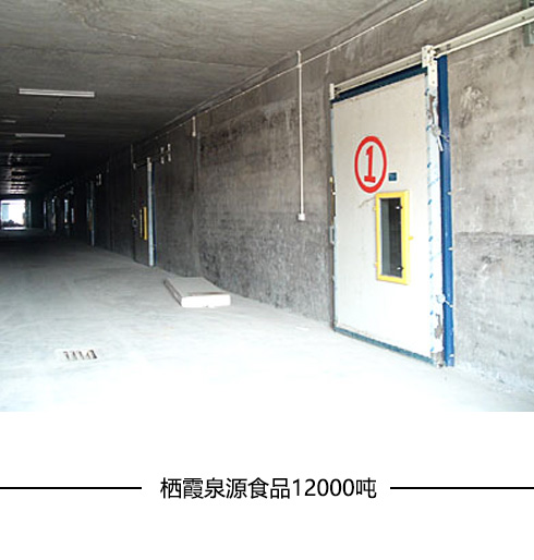 手动平移冷库门